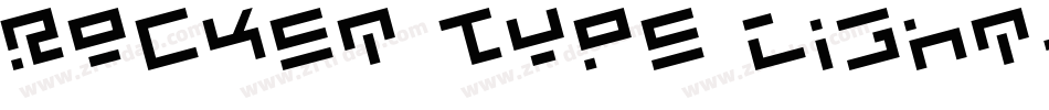 Rocket Type Light字体转换